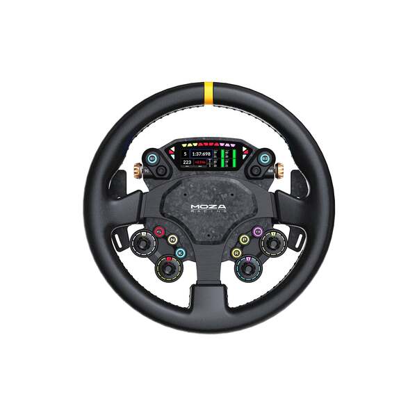 MOZA Racing CS Pro 325 mm Sim-racerratt - Svart - PC