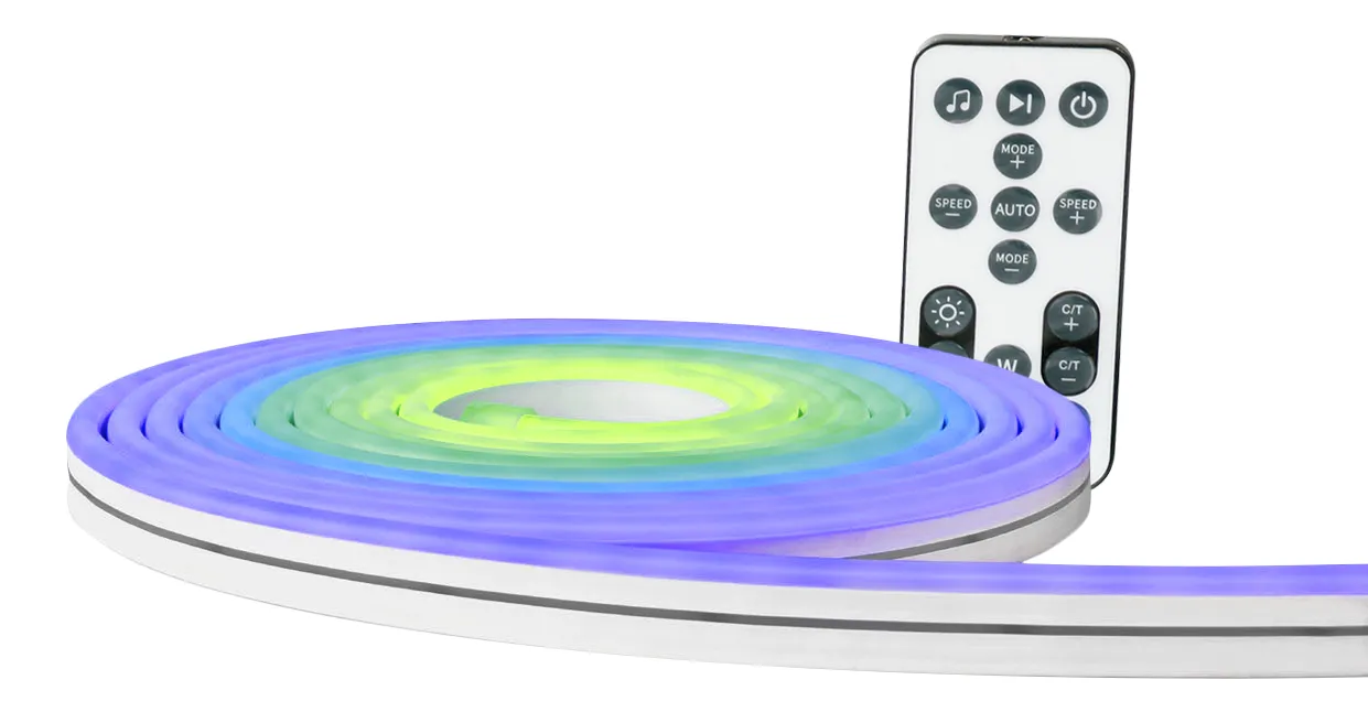 Deltaco Smart Home Neon- ja RGB -&auml;lyvalonauha, 5m