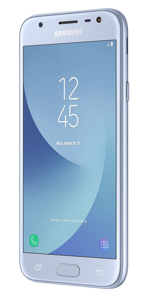 Samsung Galaxy J3 (2017) 16 Gt, DUAL SIM -mobiltelefon, silver