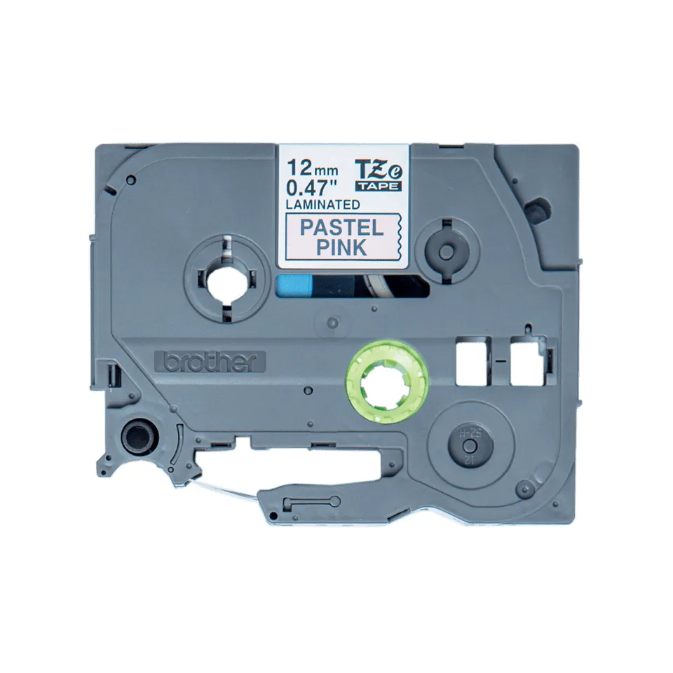 BROTHER tape black/pastel light pink 12mm/4M