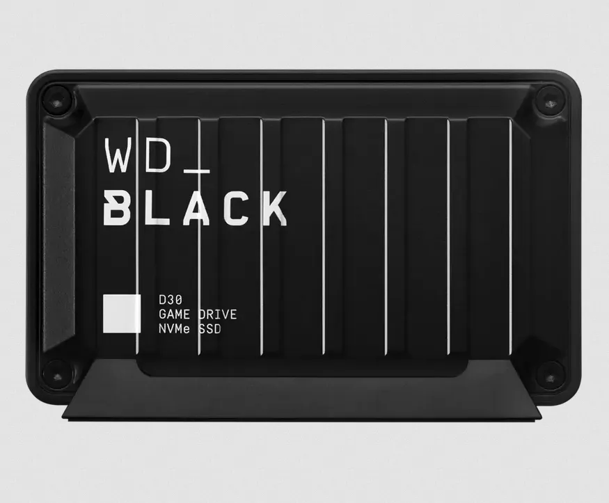 WD Black D30 500GB USB-C - External SSD, Black