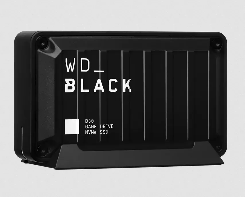 WD Black D30 500GB USB-C - External SSD, Black