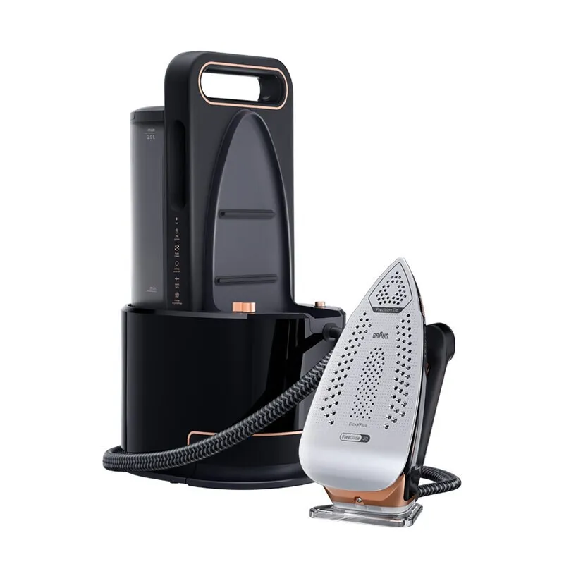 Braun CareStyle 9 IS 9090 BK &aring;ngstation, 2700 W, 9 bar, 2 l, svart/koppar