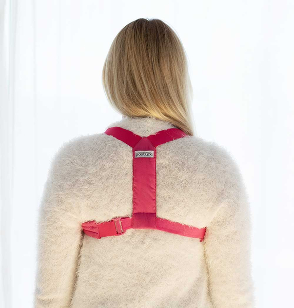 SWEDISH POSTURE Posture Brace Flexi M-L Pink