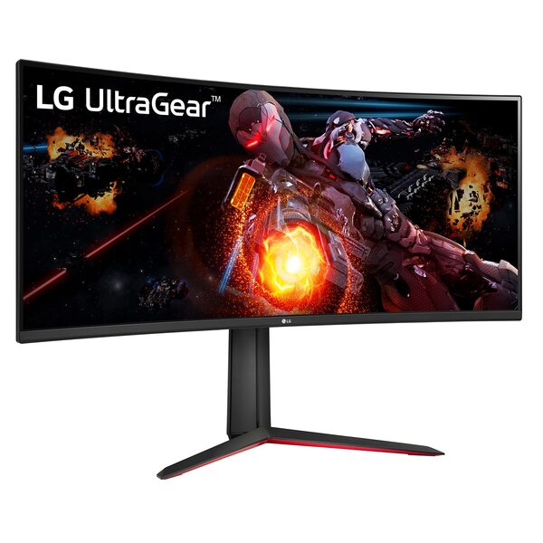 LG UltraGear 34GP63AP-B 34" UWQHD, VA, 160Hz, HDR Curved Gaming Monitor with USB-C hub