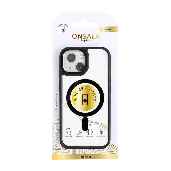 Onsala Bumper Clear MagSerie iPhone 15 - back cover