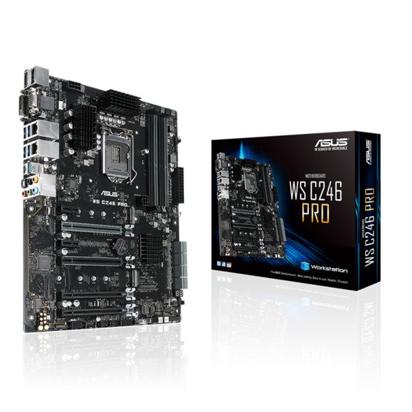 Asus WS C246DC LGA1151 ATX Motherboard