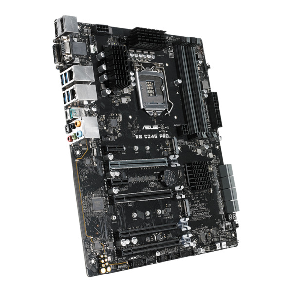 Asus WS C246DC LGA1151 ATX Motherboard