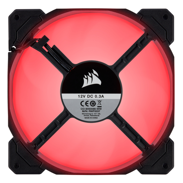 Corsair AF140, Red LED, 140mm - case fan