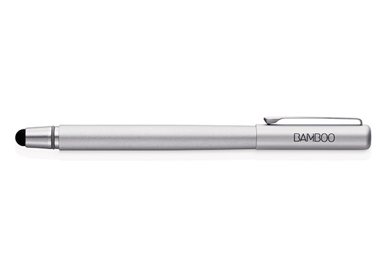 Wacom Bamboo Solo 3Gen - Styluskyn&auml;/kuulakyn&auml; - hopea