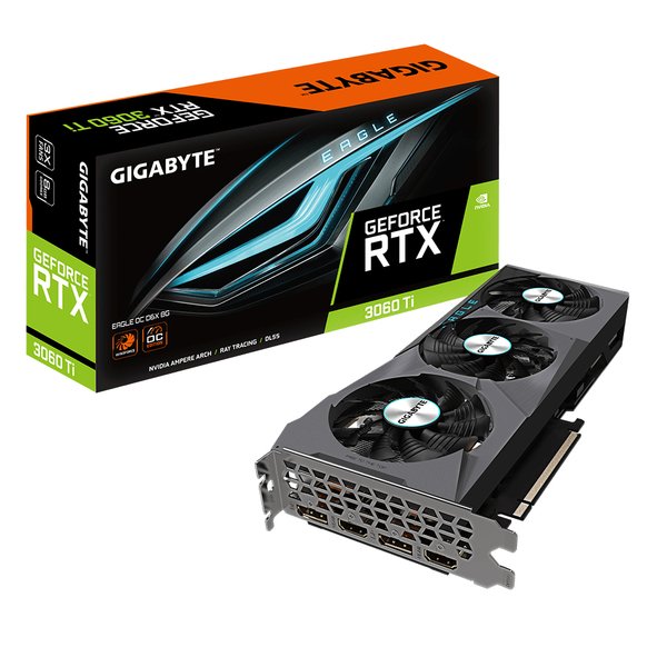 Gigabyte GeForce RTX 3060 Ti EAGLE OC D6X 8G 8GB -graphics card