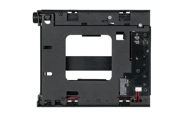 ICY DOCK DuoSwap Tr&auml;gerloser 3,5 SATA HDD Wechselrahmen mit Ultra-Slim 9,5mm O
