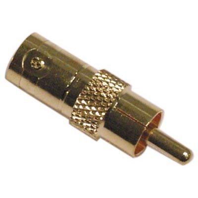 Adapteri RCA u-BNC n, kullatut liittimet