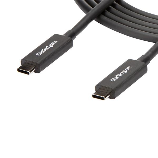 Startech Thunderbolt 3 - cable, 40 Gbit/s, 2 m, Black