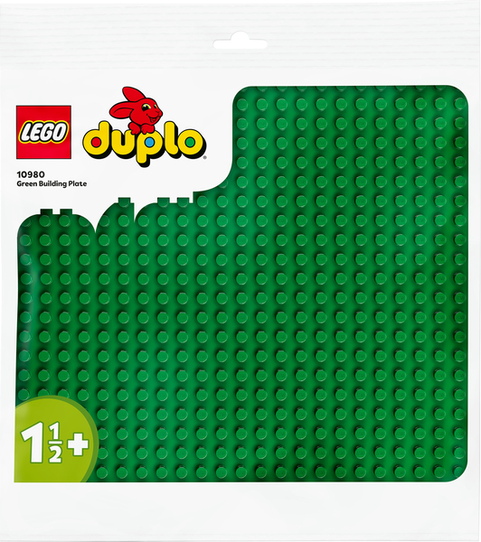 Lego Duplo - Grön byggplatta 10980