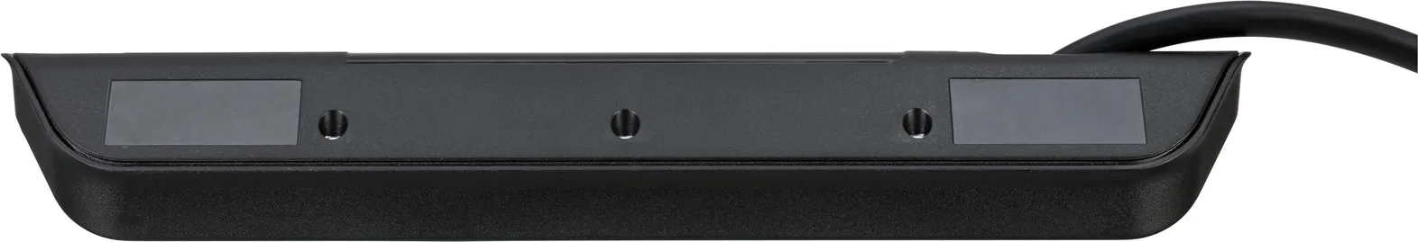 Brennenstuhl  2 xUSB, 4 AC outlet(s) outlets Power Strip, 2 m, Black/Silver