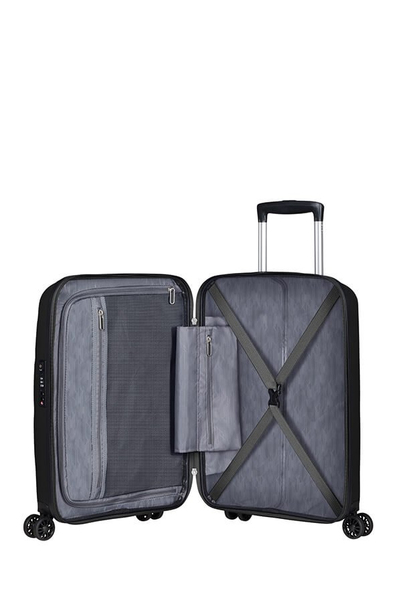American Tourister Bon Air DLX Spinner 55/20 TSA -matkalaukku, musta