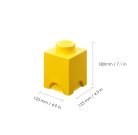 Room Copenhagen LEGO Storage Brick 1 yellow - RC40011732