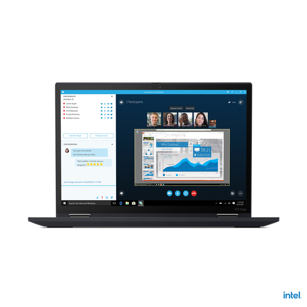 Lenovo ThinkPad X13 Yoga 13.3&quot; i5-1135G7, 16GB, 256GB SSD, Win 10 Pro - notebook, Black