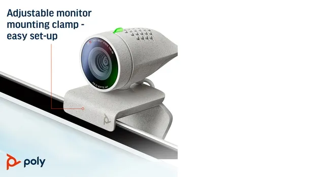 Poly Studio P5, 1080p - webcam, silver