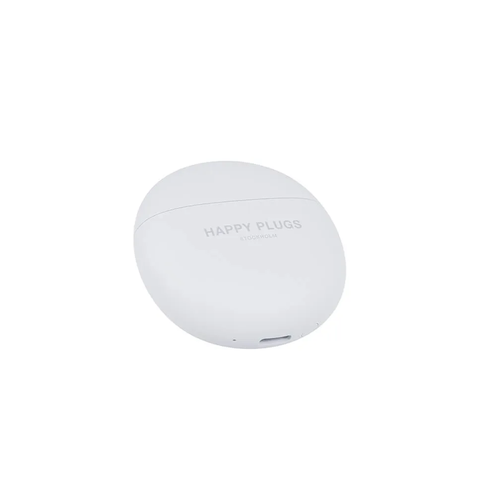 Happy Plugs Joy Lite Wireless Earbuds, White
