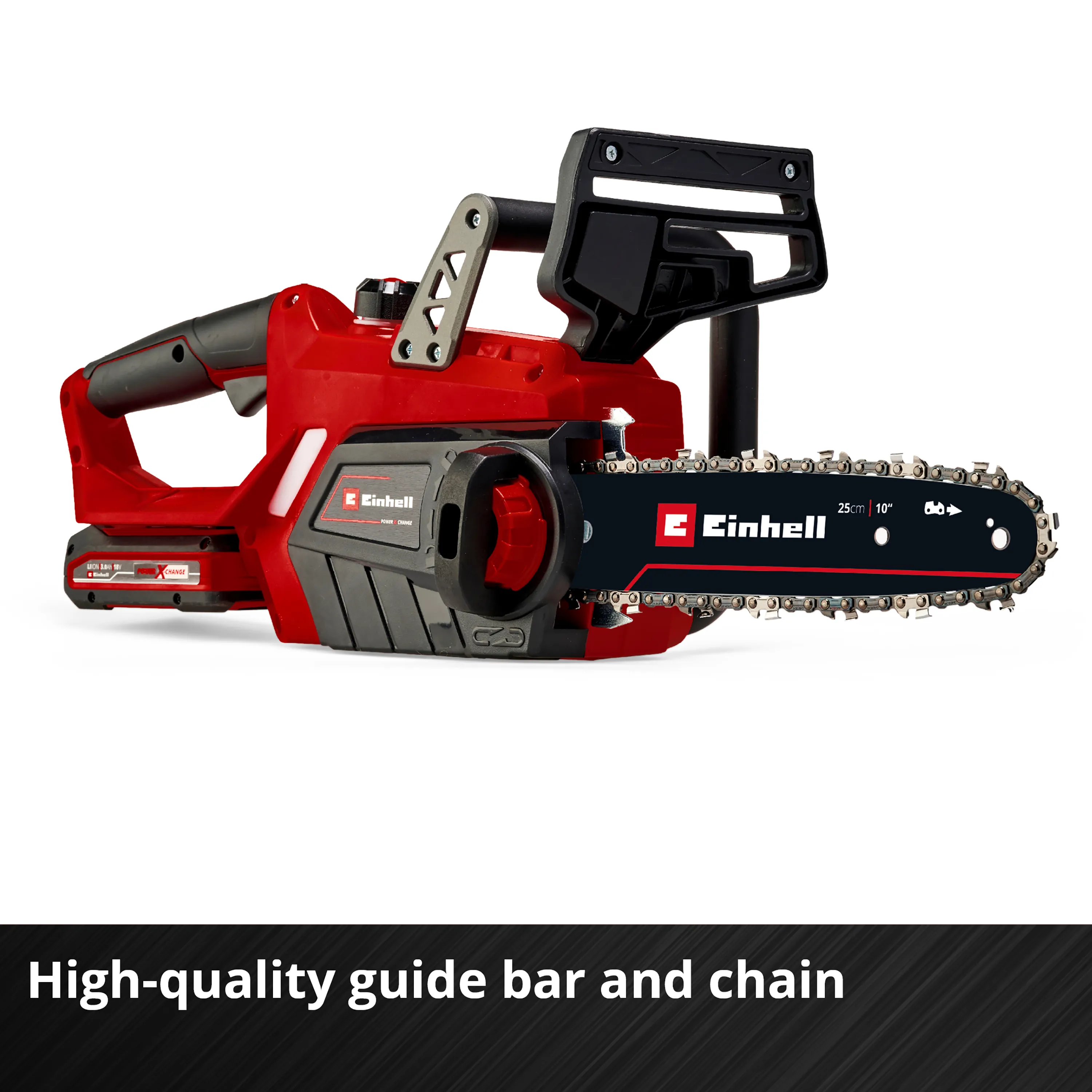 Einhell GE-LC 18 Li Kit - red / black - Li-ion Battery 3.0Ah