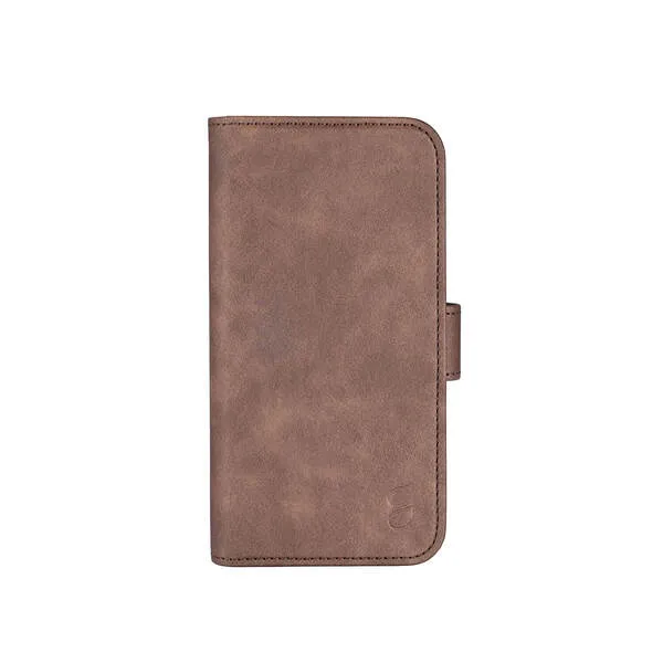 GEAR Wallet MagSeries, iPhone 16 - plånboksfodral, Brun