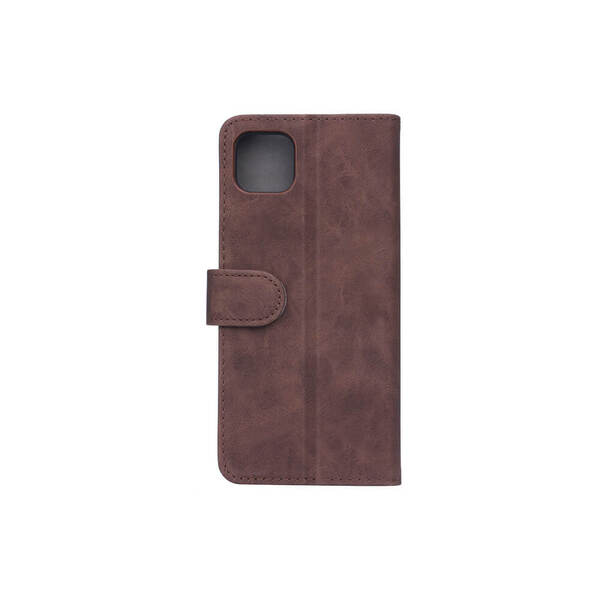 GEAR Wallet, Galaxy A22 5G - Wallet Case, Brown