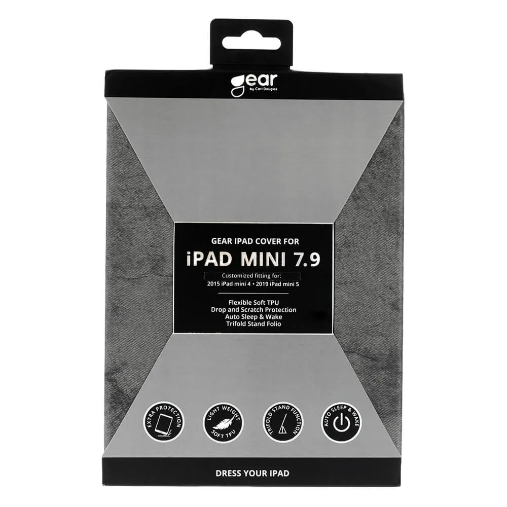 GEAR TabletCover, iPad Mini 5 - Protective Case, Grey