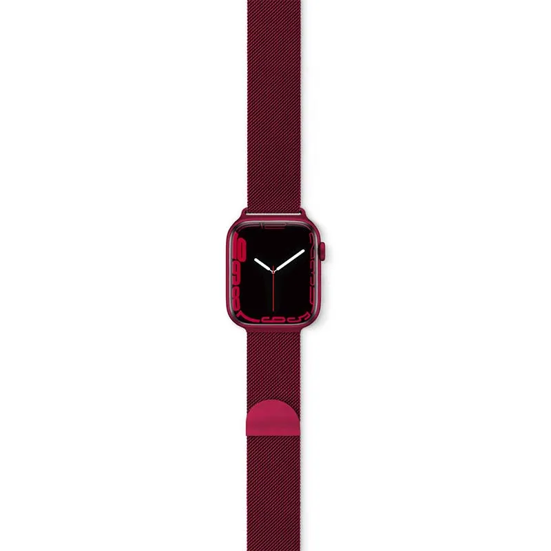 Epico Apple Watch 38/40/41 mm - milanese loop, Red
