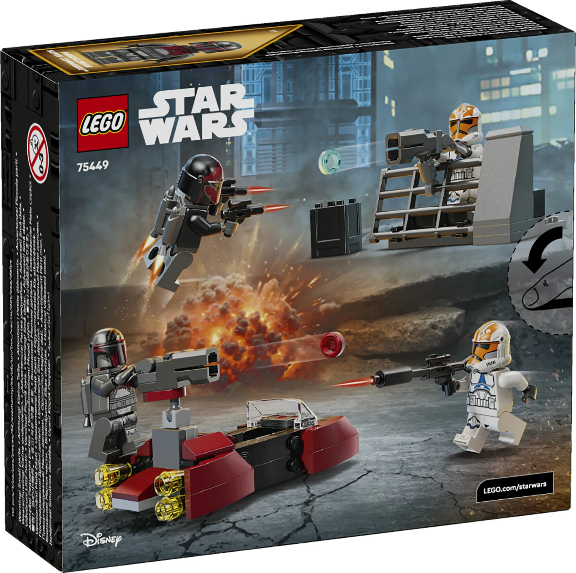 LEGO Star Wars Mandaloren piiritys -taistelupakkaus 75449
