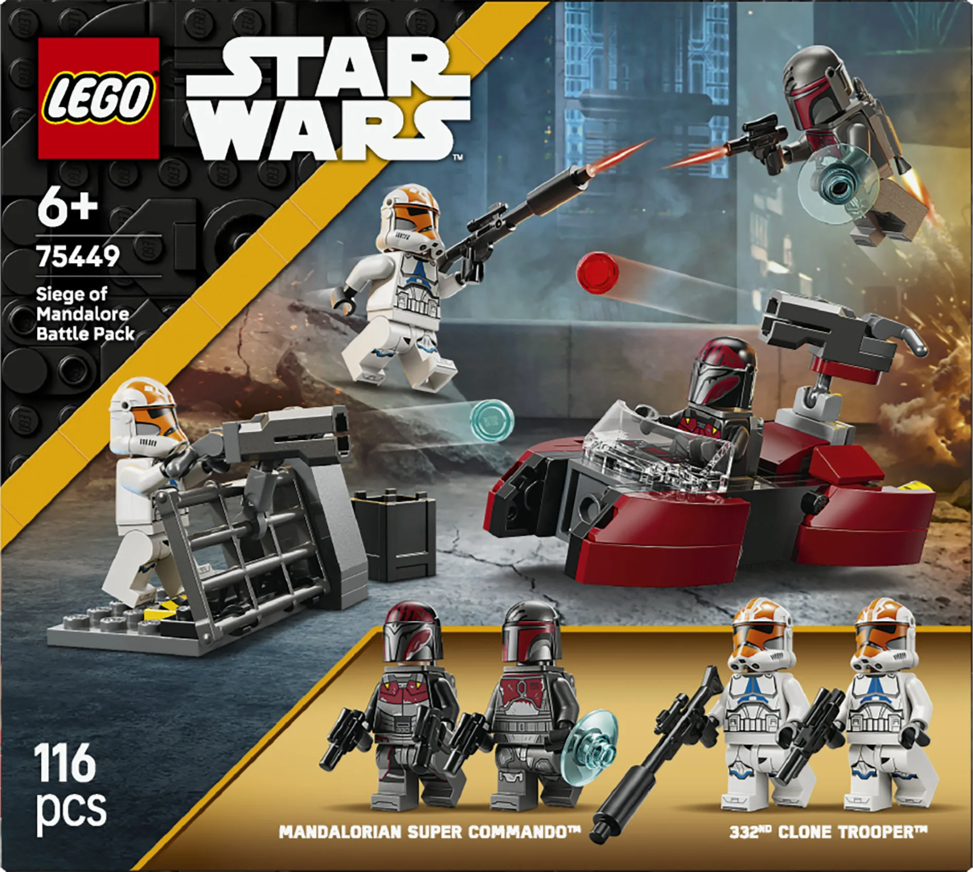 LEGO Star Wars Mandaloren piiritys -taistelupakkaus 75449