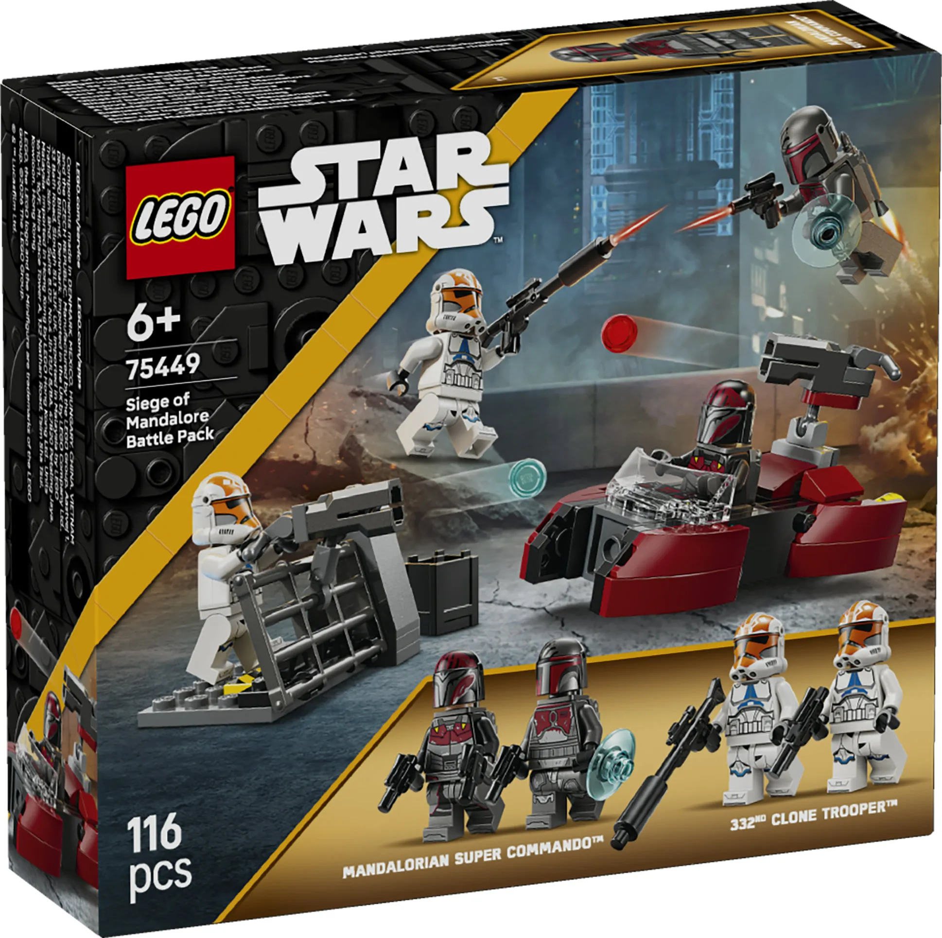 LEGO Star Wars Mandaloren piiritys -taistelupakkaus 75449