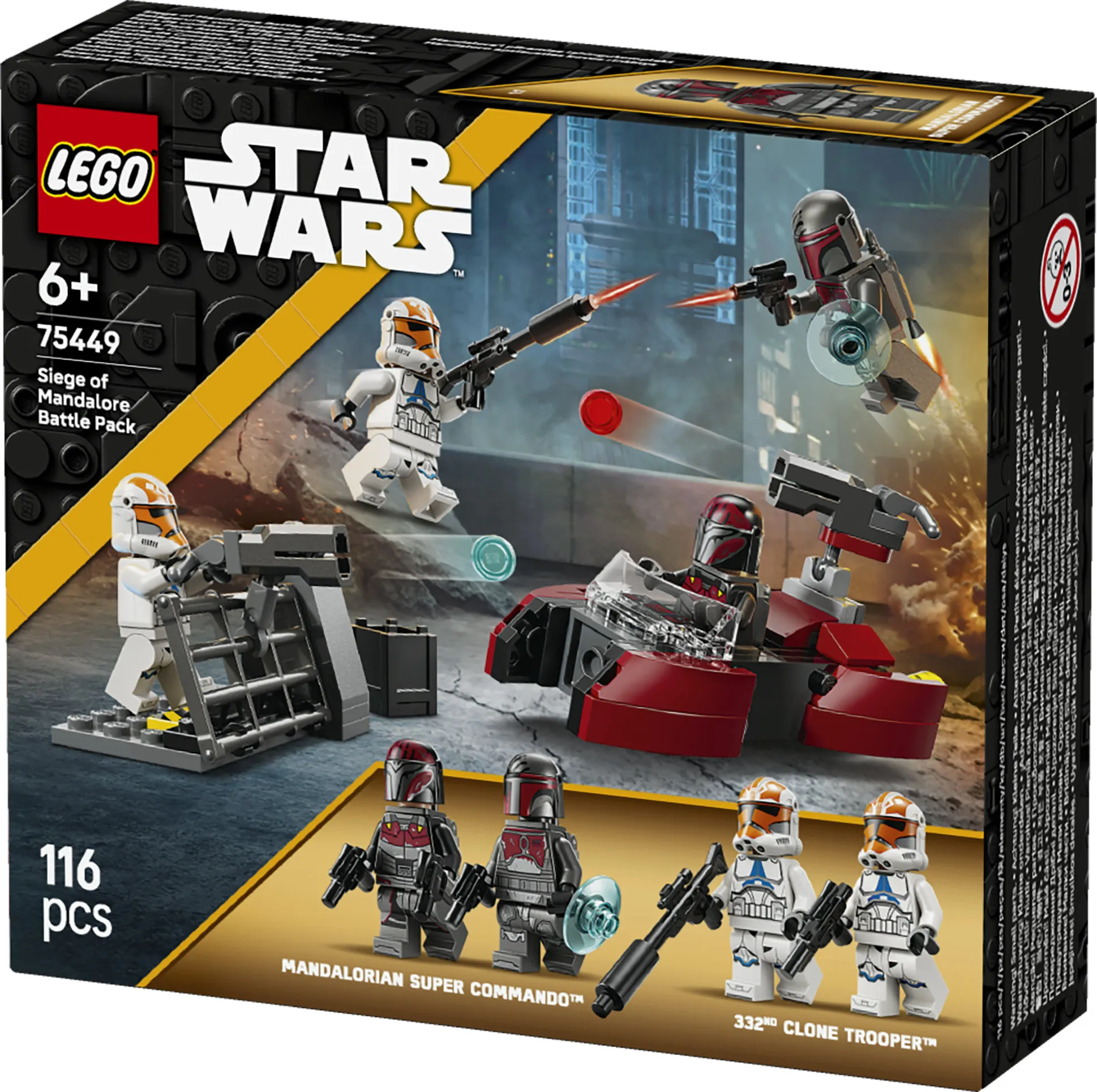 LEGO Star Wars Mandaloren piiritys -taistelupakkaus 75449