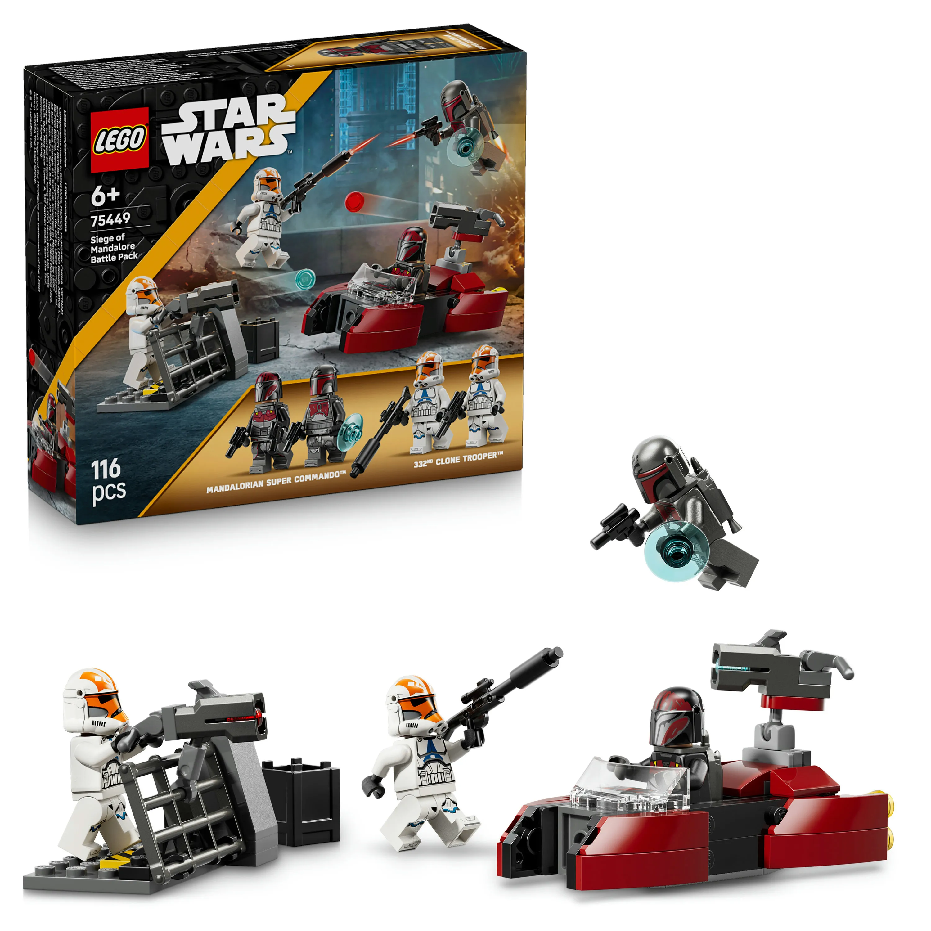LEGO Star Wars Mandaloren piiritys -taistelupakkaus 75449