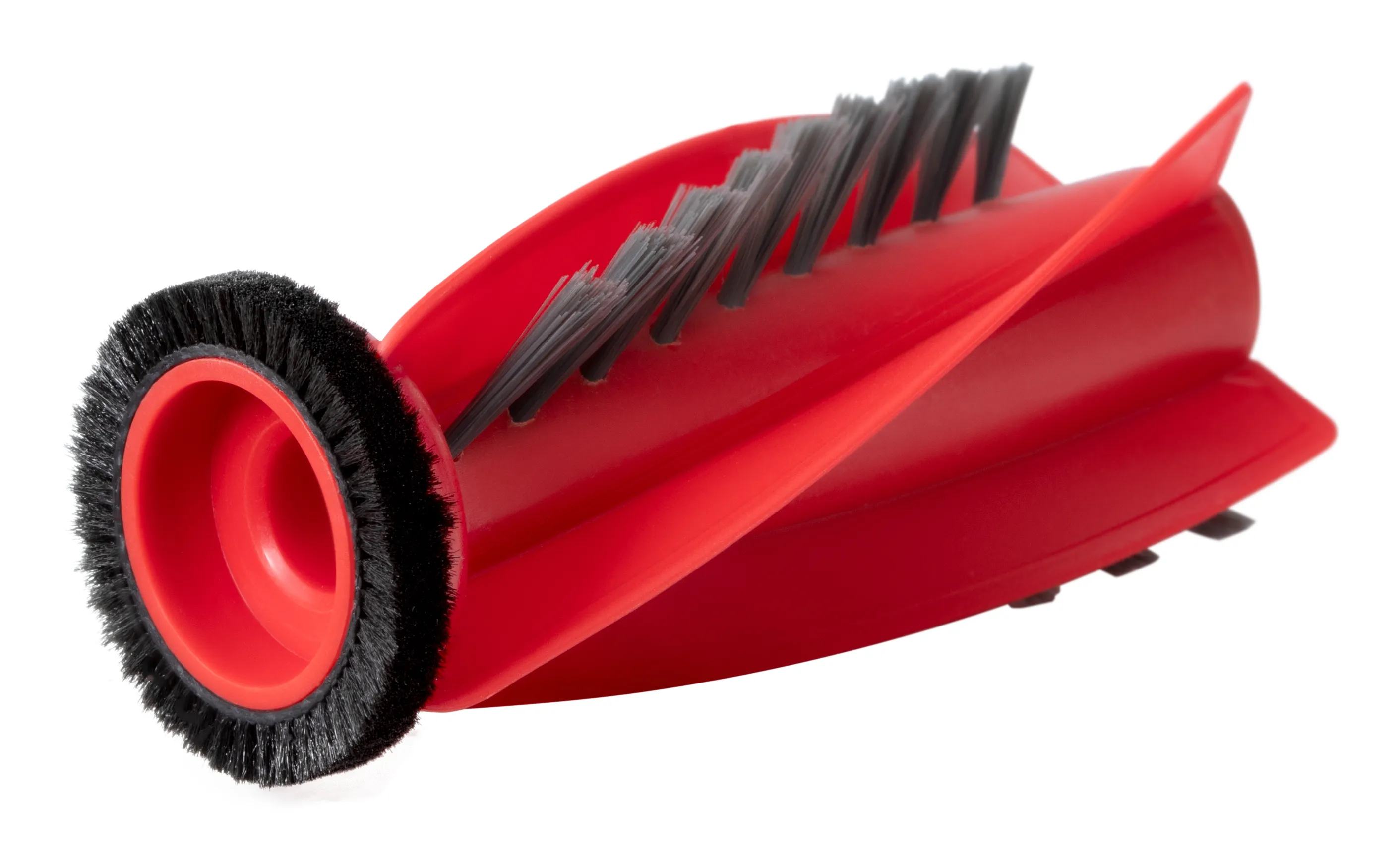 Roborock Duodivide - huvudborste i gummi, svart, r&ouml;d