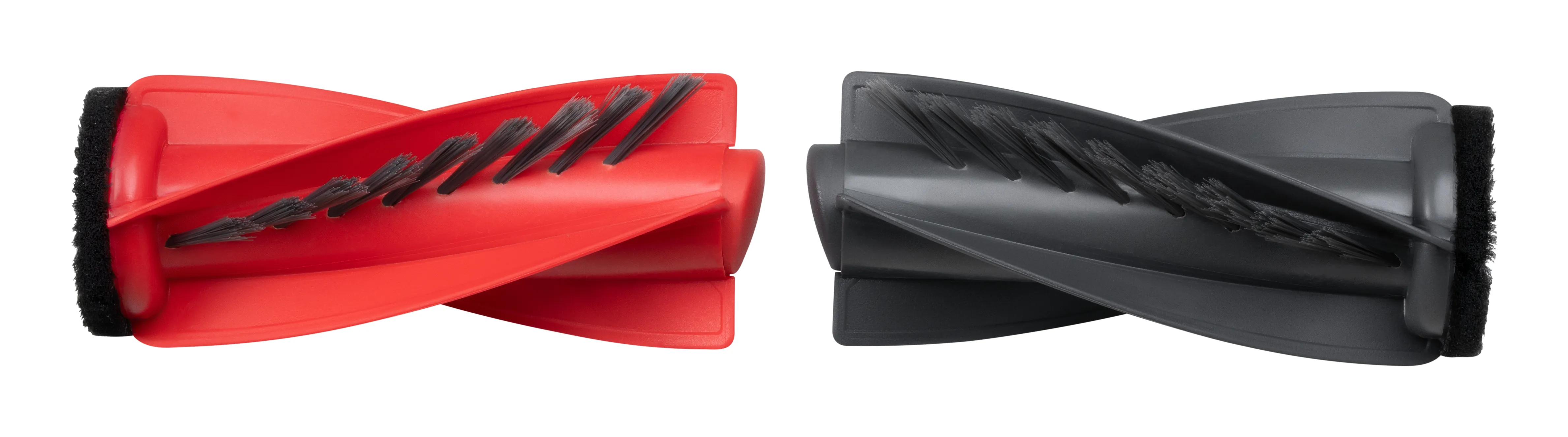 Roborock Duodivide - huvudborste i gummi, svart, r&ouml;d