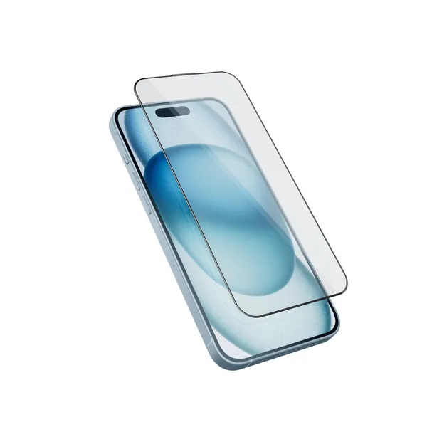 Epico Edge-to-Edge Sapphire Glass, iPhone 15 Plus - sk&auml;rmskydd