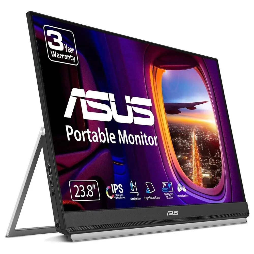 Asus 24&quot; ZenScreen MB249C Full HD, USB-C, IPS -n&auml;ytt&ouml;