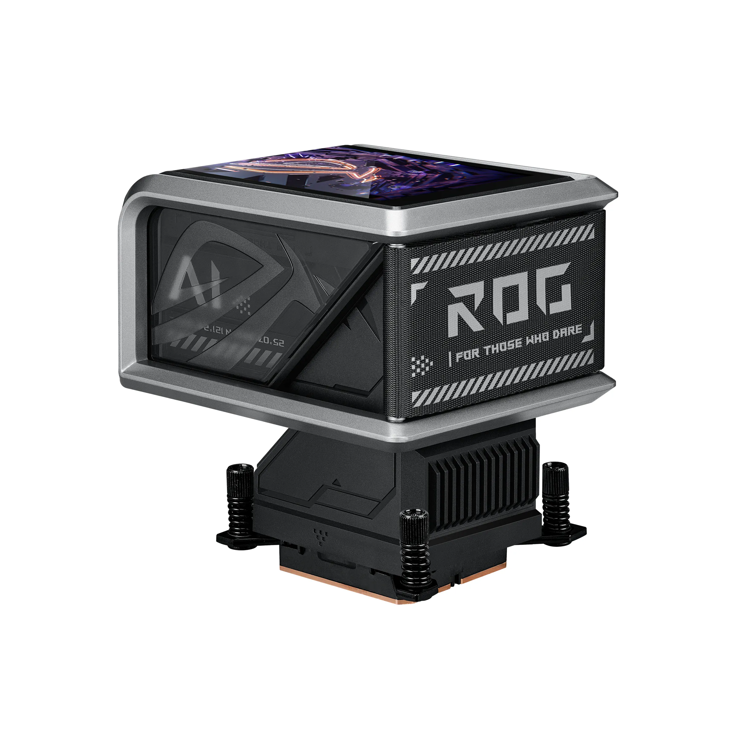 Asus ROG Ryuo IV 360mm ARGB -nestej&auml;&auml;hdytin, musta
