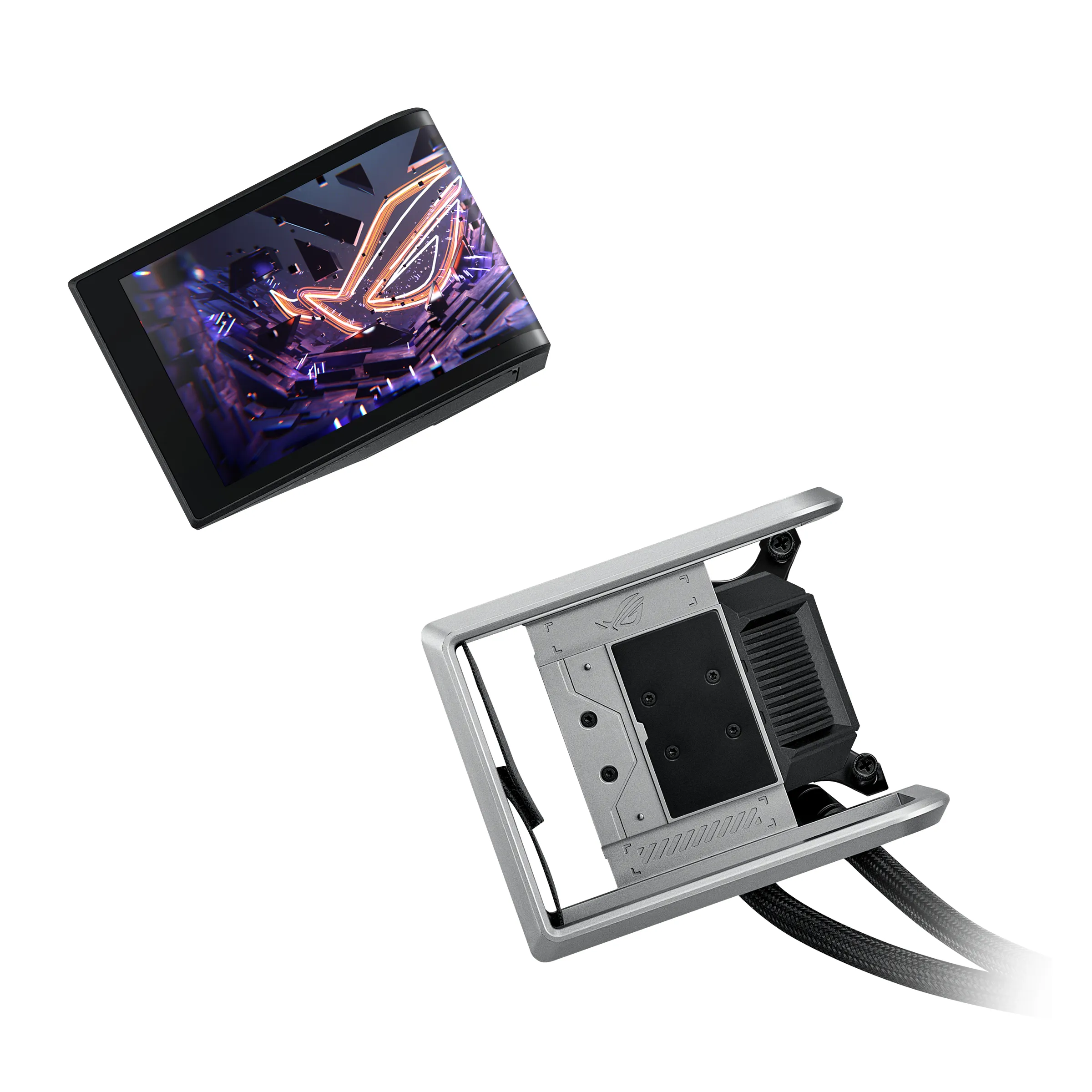 Asus ROG Ryuo IV 360mm ARGB -nestej&auml;&auml;hdytin, musta