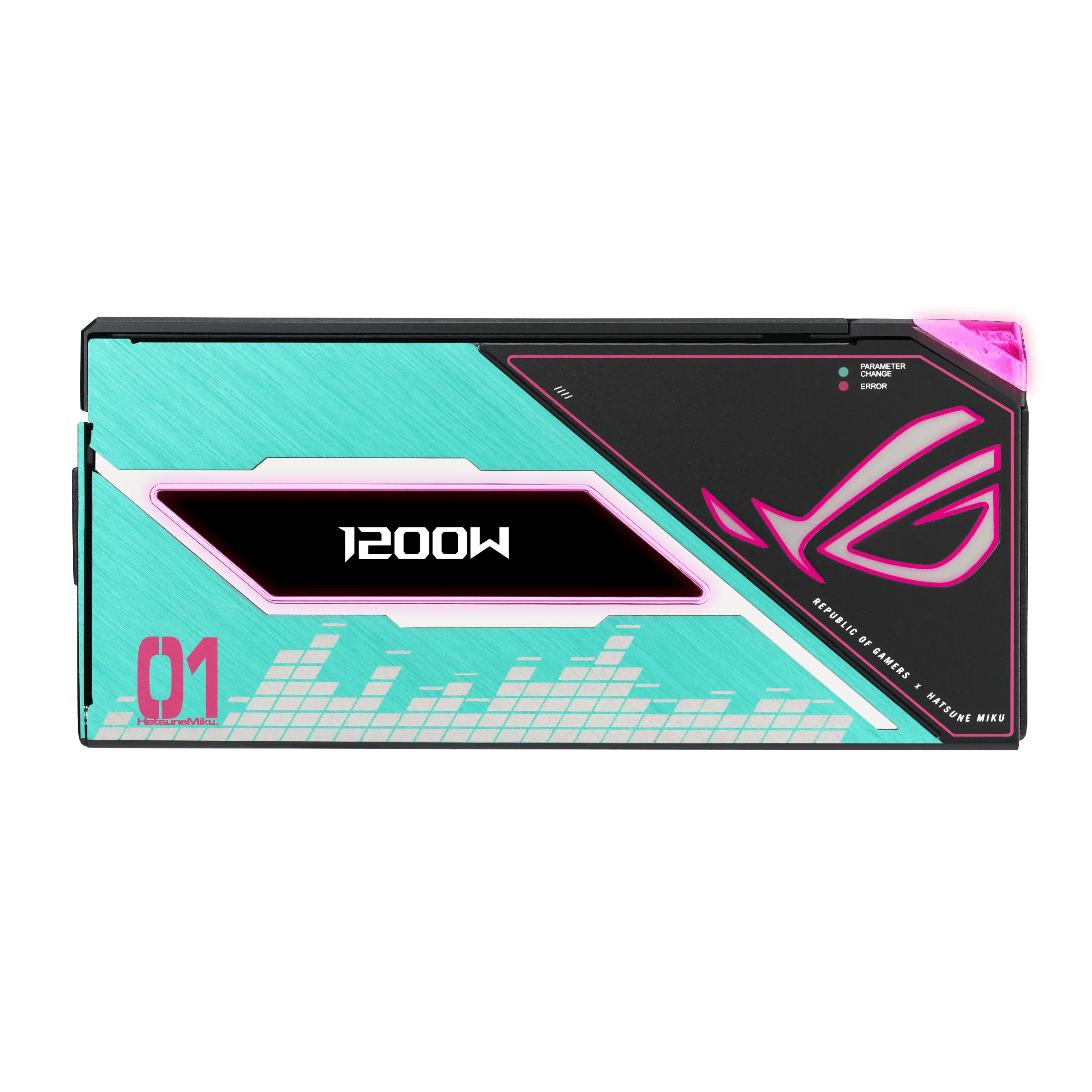 ASUS ROG Thor Platinum III Hatsune Miku Edition 1200W - PSU, 80 Plus Platinum