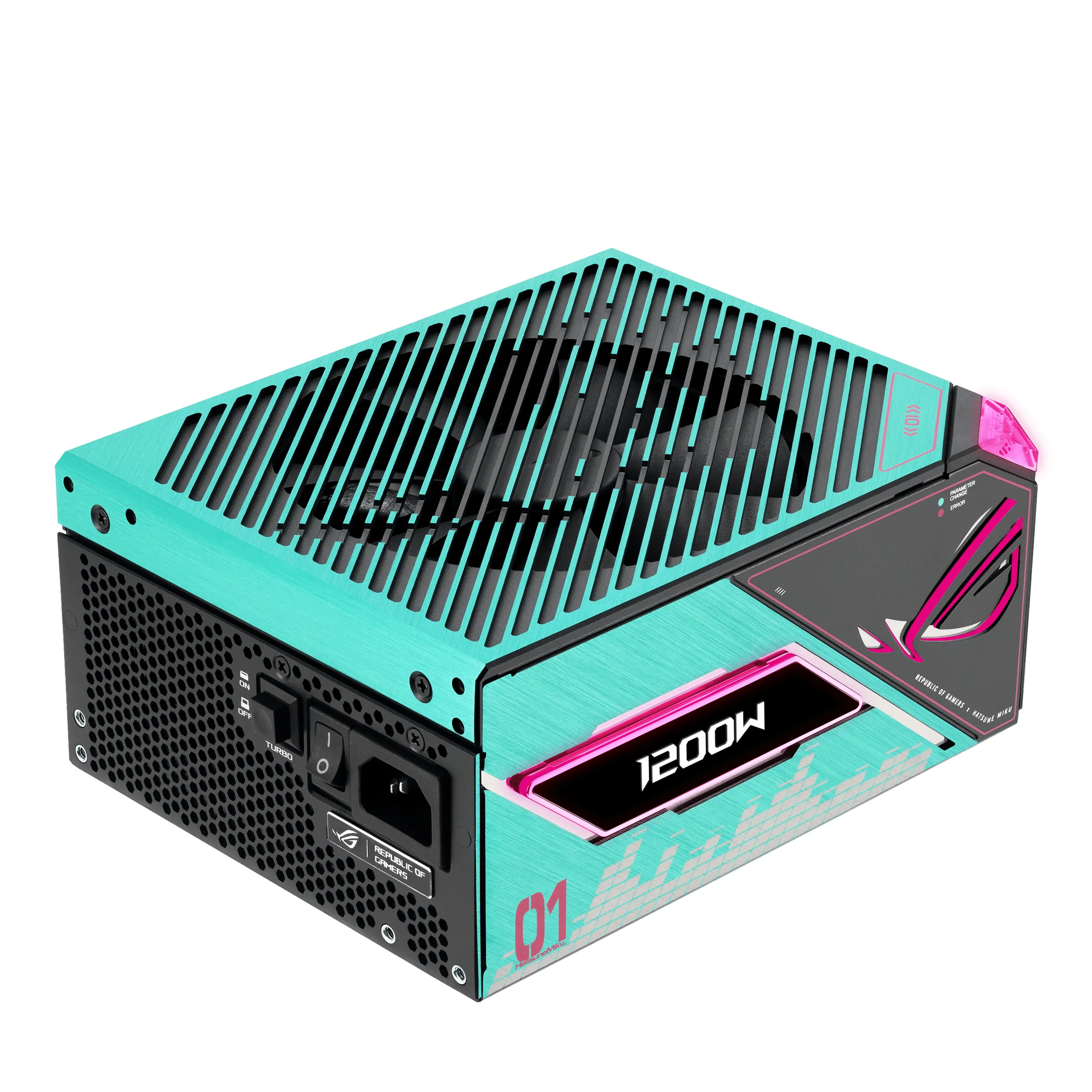 ASUS ROG Thor Platinum III Hatsune Miku Edition 1200W - PSU, 80 Plus Platinum