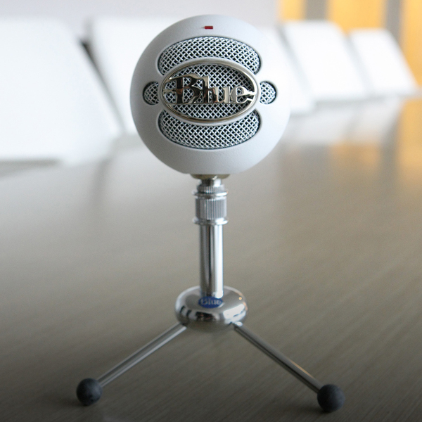 Blue Snowball USB Mic WHITE EMEA