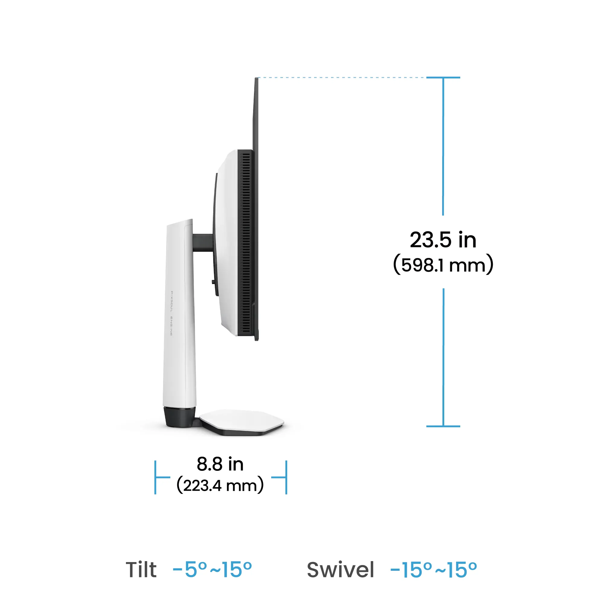 BenQ MOBIUZ EX321UZ 31.5" 4K Ultra HD, QD-OLED -pelin&auml;ytt&ouml;, 240Hz, HDR, USB-C hub