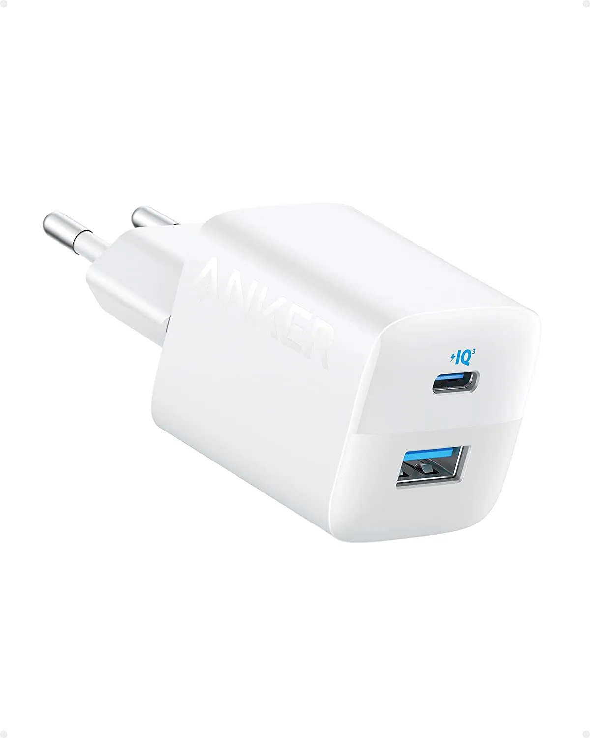 ANKER 323 CHARGER 33W 1A/1C, WHITE