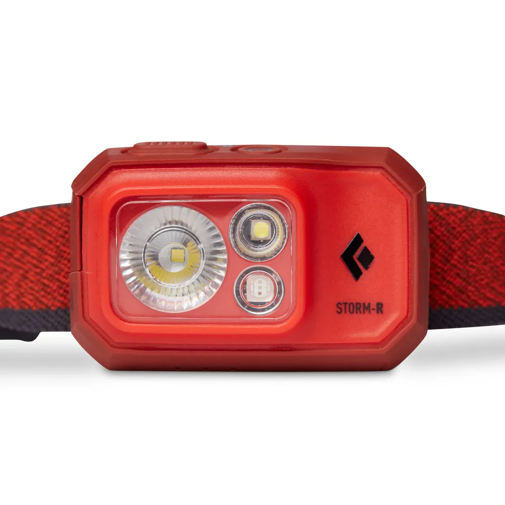 Black Diamond Storm 500-R headlamp, LED light (orange)