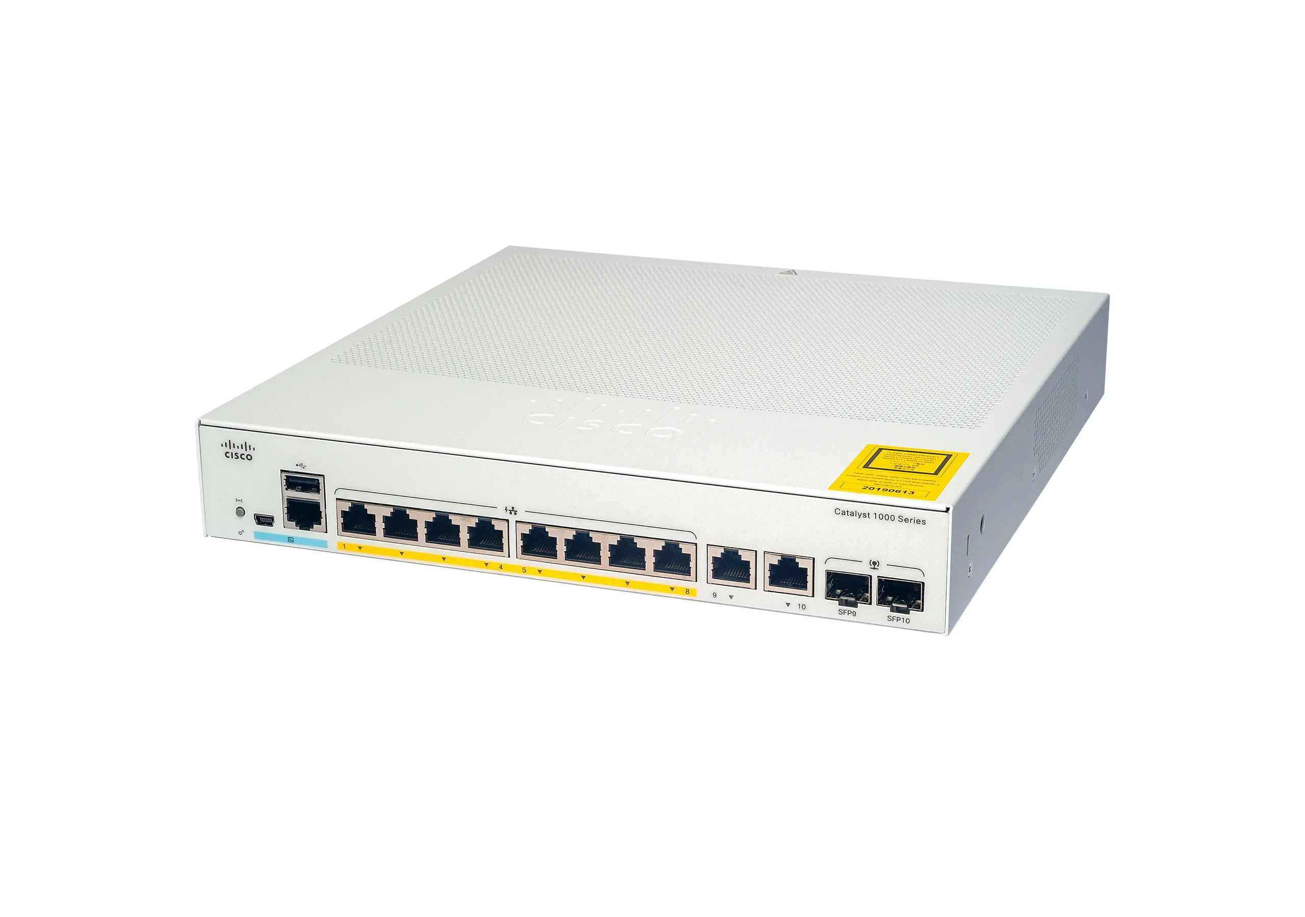 Catalyst 1000 8port GE Ext PS 2x1G SFP - (ei palautusoikeutta)