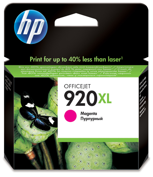 No920 XL officejet magenta ink blistered