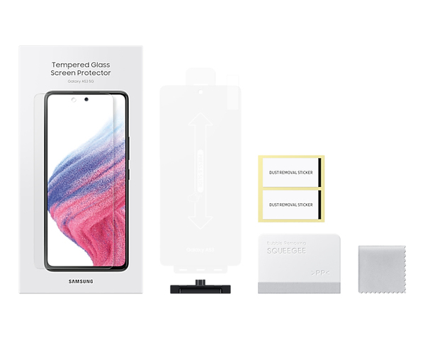 SAMSUNG TEMPERED GLASS SCREEN PROTECTOR A53